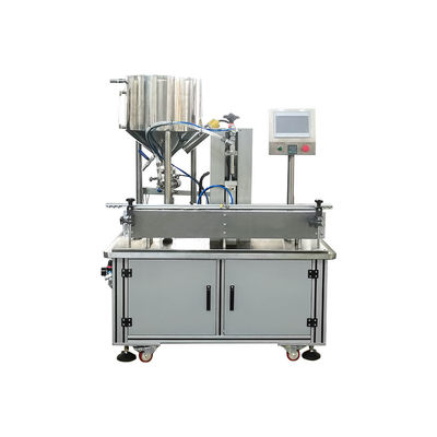 Macchina automatica ad alta velocità per riempire il liquido di pasticcio a testa singola