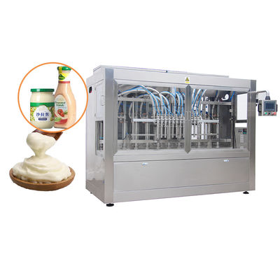 Macchina automatica per riempire hummus per barattoli o bottiglie