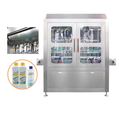 Macchina di riempimento automatico di bottiglie di shampoo in acciaio inossidabile volumetrica piccola