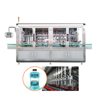 Macchina automatica ad alta velocità a 14 teste di riempimento continuo di liquidi per bottiglie