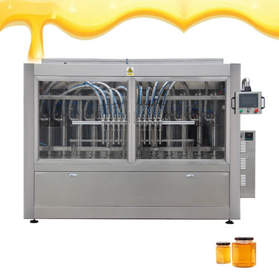 Macchina di riempimento automatico del vaso di miele Macchina di imballaggio del miele con riscaldamento e miscelazione