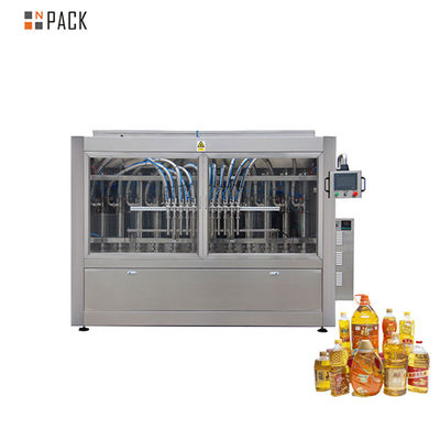 Pompa a pistoni automatica 500 ml-5000 ml Macchina di riempimento e sigillamento dell' olio di palma per bottiglia