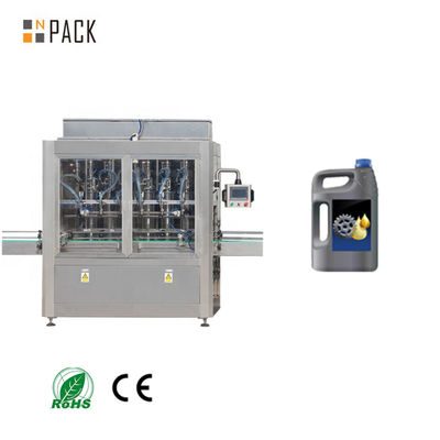 Macchine automatiche di riempimento dell'olio a alta velocità servomotore lineare pompa a pistoni soluzioni di riempimento di lubrificanti per Jerrycan