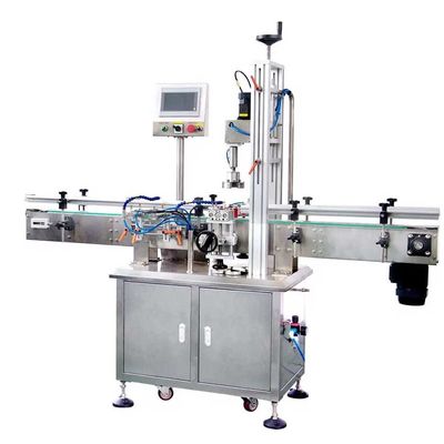 Macchine automatiche per copertura a vite a testa unica per bottiglie