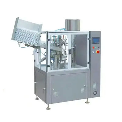 Sistema di controllo PLC automatico di riempimento e sigillamento del tubo di unguento