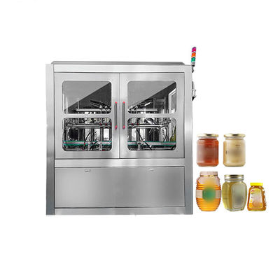 Macchina automatica di riempimento di barattoli di marmellata di frutta di qualità alimentare da 50 g a 100 g con imballaggio termico