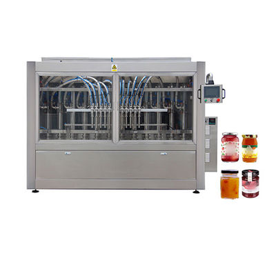 Macchina automatica ad alta velocità di riempimento di pasta di vetro liquido con sistema di miscelazione a riscaldamento