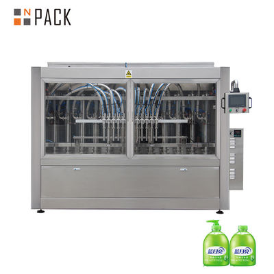 Npack Materiale di imballaggio in plastica 100-5000ml Macchina di riempimento di bottiglie di detersivi per biancheria liquida
