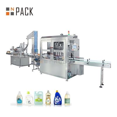 Macchina automatica di riempimento di bottiglie di disinfettanti per mani alcoliche con armadietto a prova di esplosione