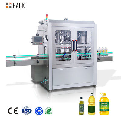 Npack Automatic Piston Pump Lineare 100ml-5000ml Macchina di riempimento di olio di arachidi per bottiglia