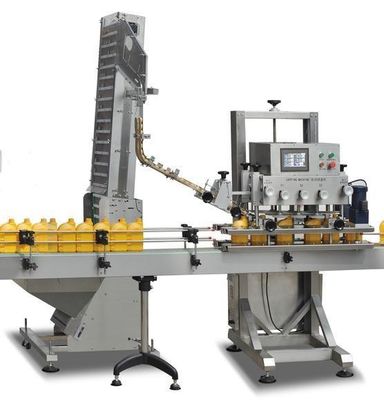 Npack Automatic Speed Plastic Bottle Capping Machine per cappa a vite di bottiglia di vetro