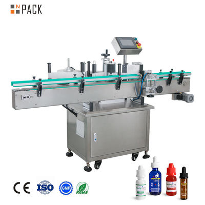 Npack Motore elettrico Automatica rotonda bottiglia di etichettatura macchina per bottiglie di vetro di plastica per animali domestici