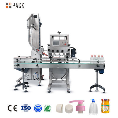 Cosmetici Automatico Sapone per mani Macchina di tappo per bottiglie di plastica con tappo a grilletto